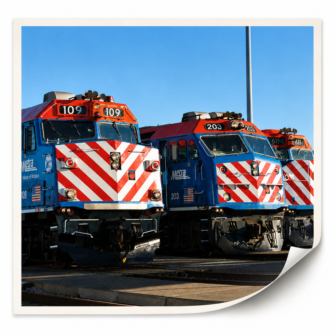 Trains 109 / 203 Poster