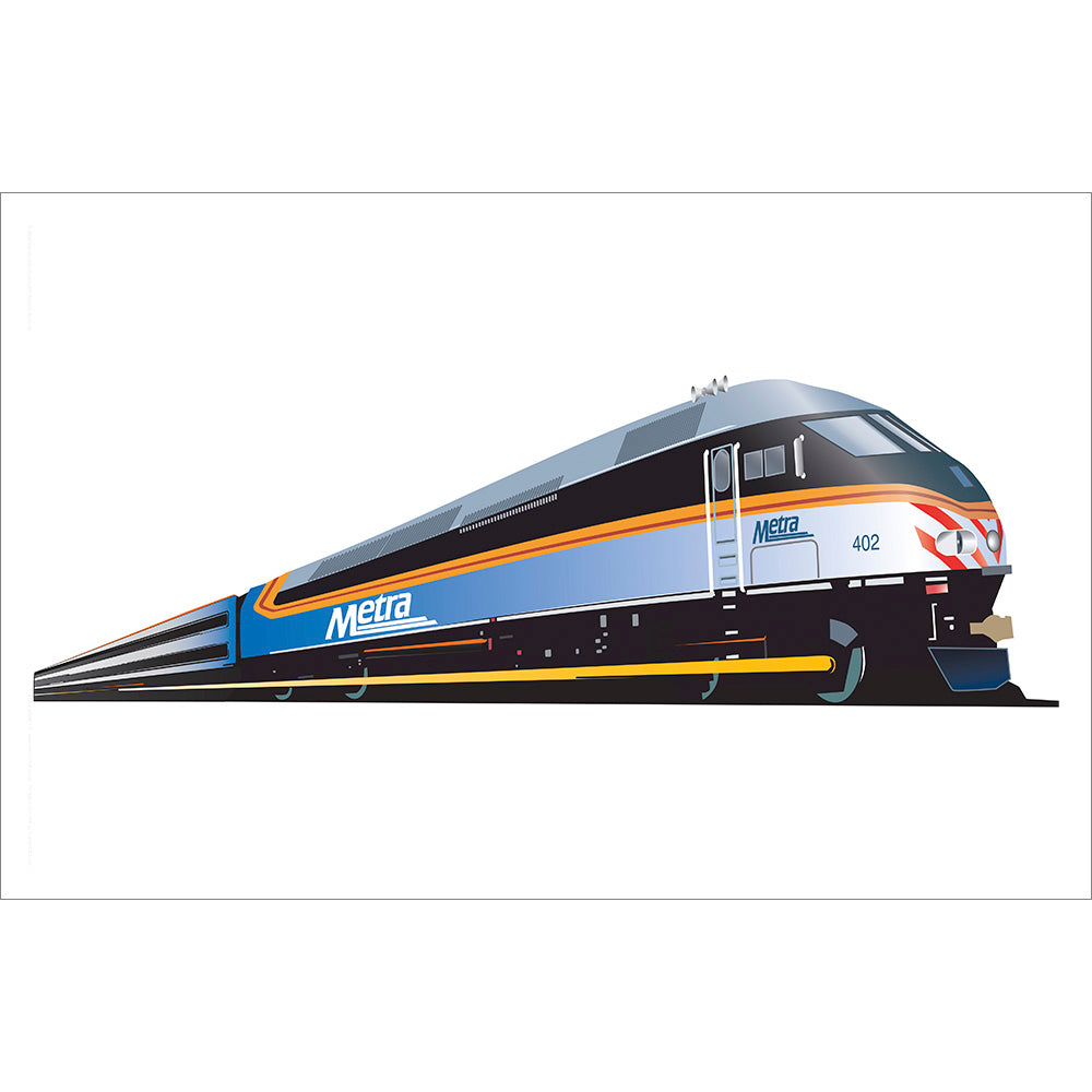 Metra 402 Illustration Print