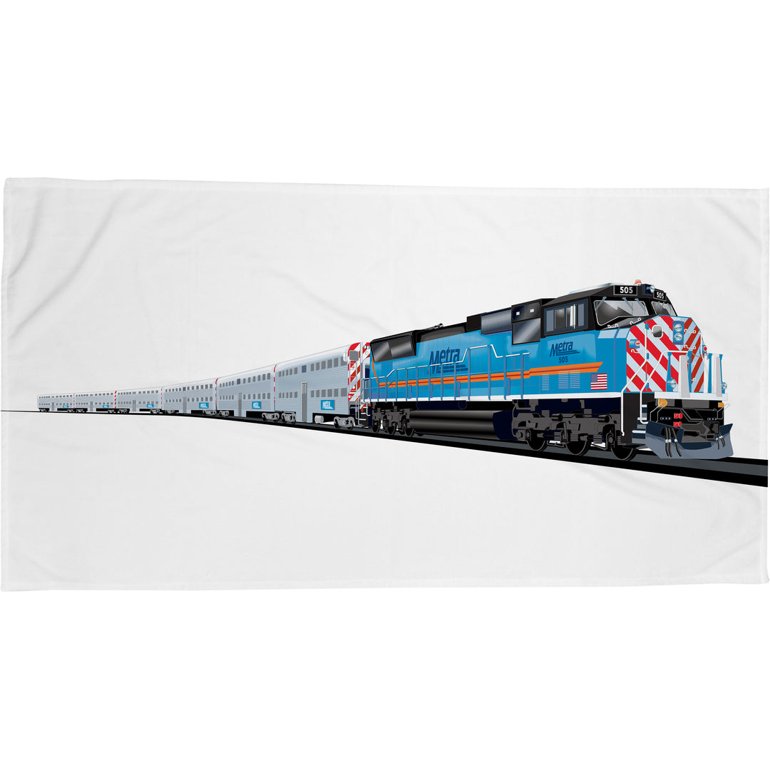 505 Six Car Illustration Towel