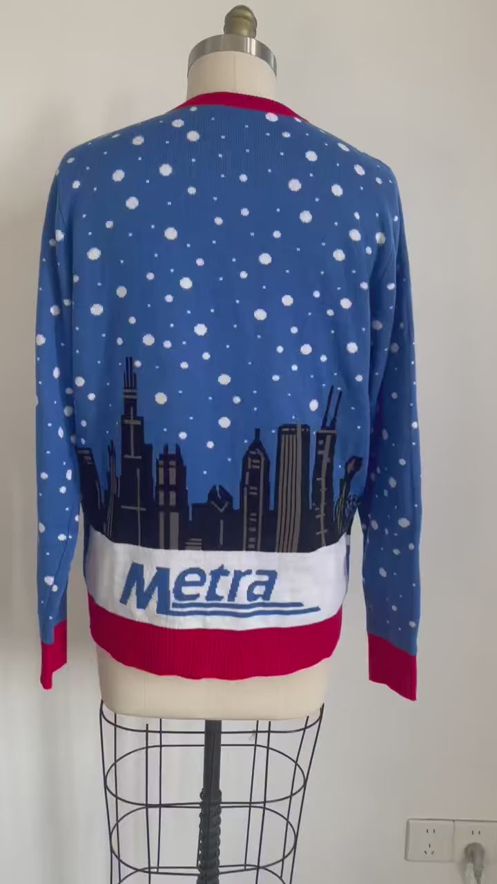 Metra 2026 Holiday Sweater (Pre Order + Free Hat)